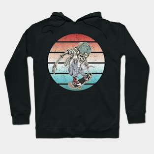 Skateboard skeleton design - Gifts Hoodie